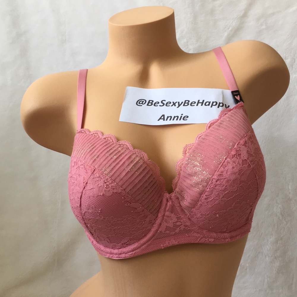 ❤️VS 32ddd DREAM ANGELS LINED DEMI BRA